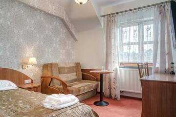 Фото номера Одноместный номер Отель Hotel Karczówka г. Кельце 4