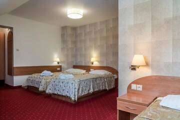 Фото номера Трехместный номер Отель Hotel Karczówka г. Кельце 4